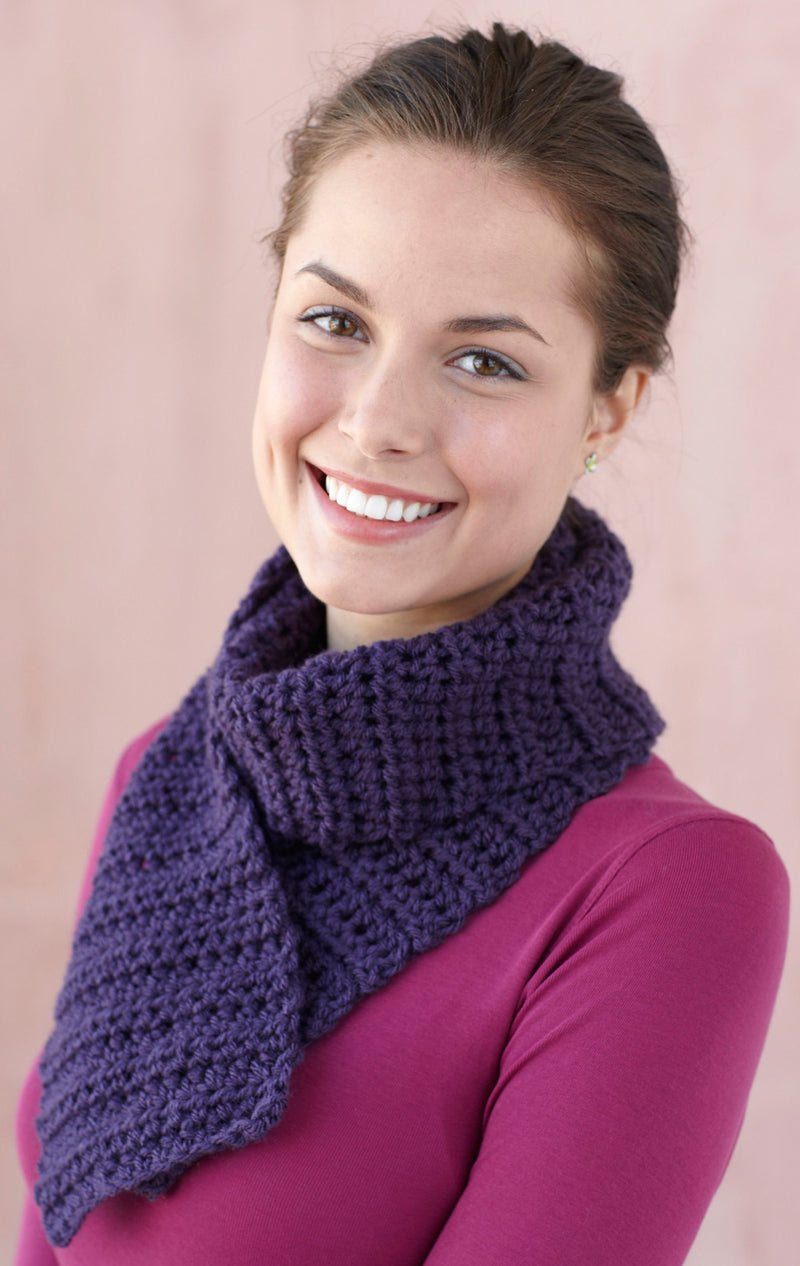 Purple Scarf (Crochet)