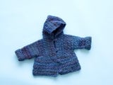 Child's Hooded Cardigan Pattern (Crochet) - Version 1 thumbnail