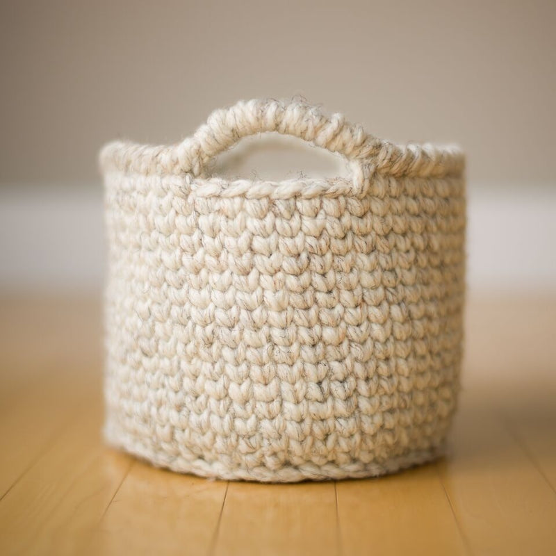 Crochet Kit - Waistcoat Basket