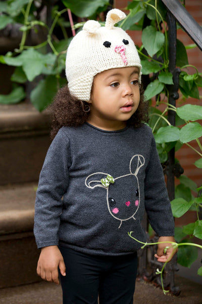 Rabbit Hat (Knit) – Lion Brand Yarn display picture 1