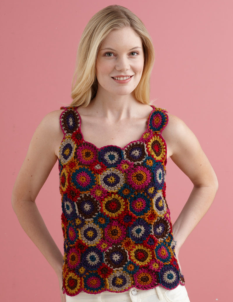 Inside Out Circles Top (Crochet)