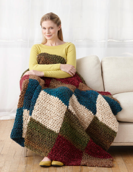 Driftwood Throw (Crochet) – Lion Brand Yarn