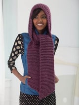Simple Hooded Cowl (Knit) thumbnail