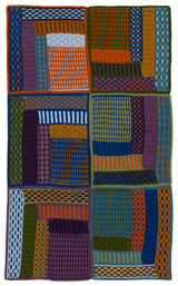 Slip Stitch Sampler Lapghan Pattern (Knit) thumbnail