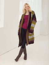 Striped Boyfriend Cardigan image 2 thumbnail