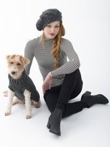 The Poet Dog Sweater (Crochet) - Version 1 thumbnail