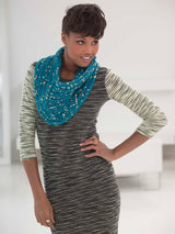 Rib Wrap Cowl Pattern image 2 thumbnail