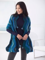 Breezy Blue Shawl (Crochet) thumbnail