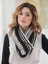 Railroad Stripe Cowl image 2 thumbnail