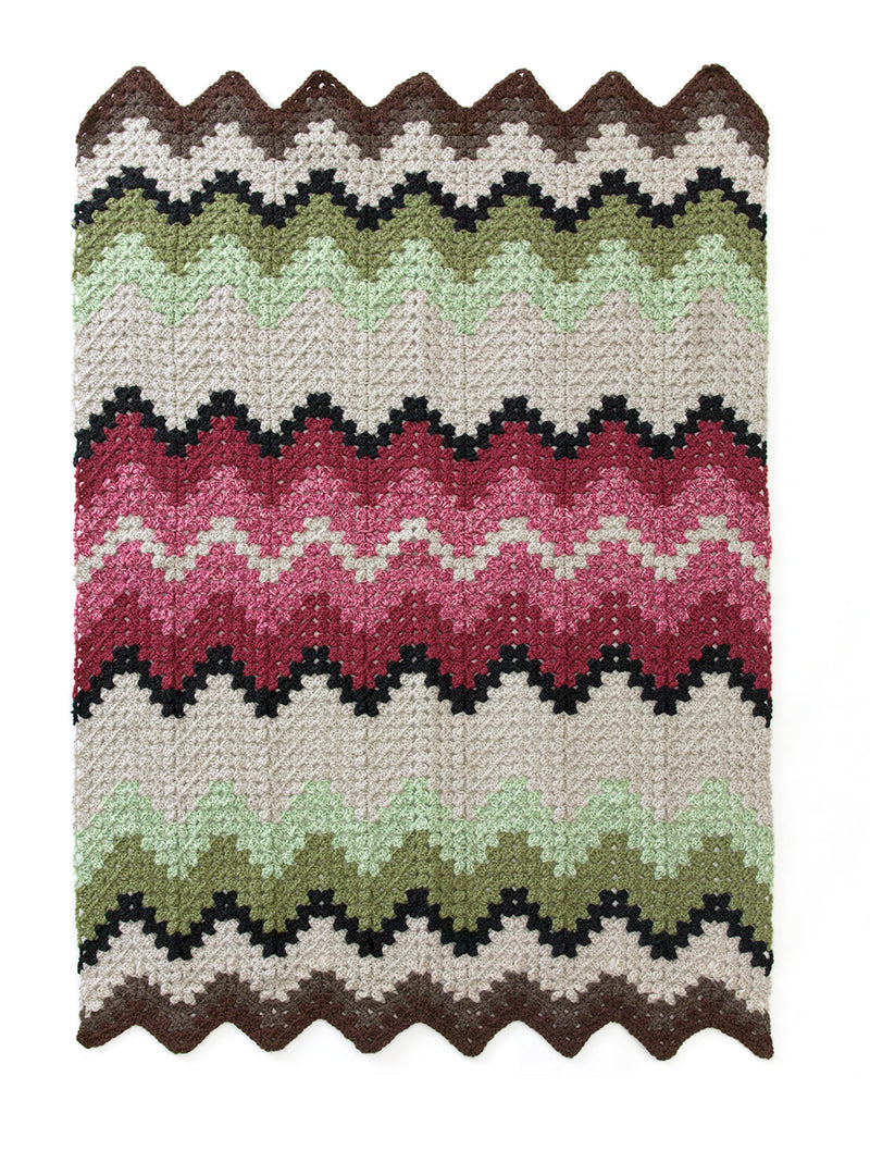 Rosehill Cottage Afghan (Crochet)