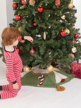 Candy Cane Tree Skirt image 2 thumbnail