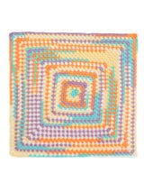 Sherbert Granny Stroller Blanket (Crochet)