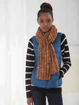 Latte Rib Scarf image 2 thumbnail