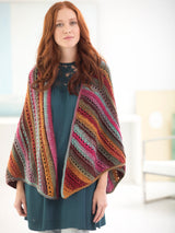 Striated Triangles Shawl image 2 thumbnail