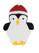 Holiday Penguin Afghan (Crochet) thumbnail