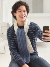 Jeans And A T-Shirt #Scarfie (Knit) thumbnail