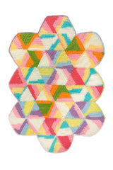 Bright Hexagon Blanket image 1 thumbnail