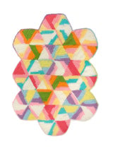 Bright Hexagon Blanket (Crochet) thumbnail