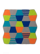 Color Bright Baby Blanket (Crochet) thumbnail