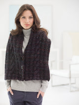 Quick Knit Buttoned Scarf image 2 thumbnail