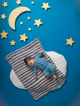 Cabled Baby Blanket image 2 thumbnail