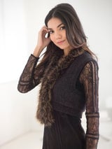 Luxe Cropped Vest (Knit) thumbnail
