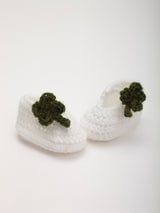 Shamrock Booties (Crochet) thumbnail