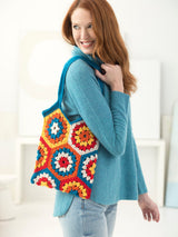 Granny Motif Market Bag image 2 thumbnail