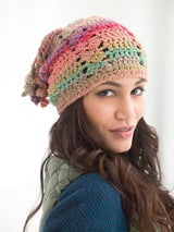 Easy Eyelet Hat (Crochet) thumbnail
