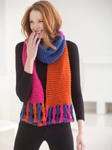 Spicy Striped Scarf image 2 thumbnail