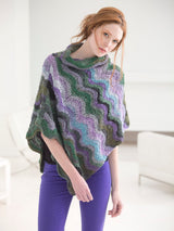 Lagoon Ripple Poncho image 2 thumbnail