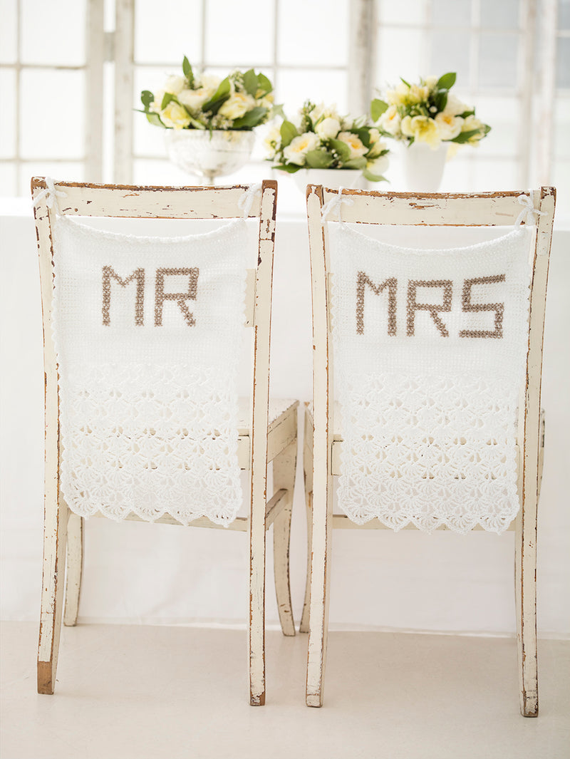 Mr. And Mrs. Chair Covers (Crochet)