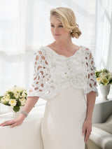 Wedding Capelet image 2 thumbnail