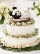 Lovebirds Cake Topper (Crochet) thumbnail