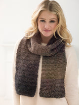 One Ball Crocheted Scarfie - Version 5 image 2 thumbnail