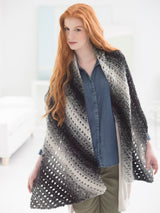 Neutral Slant Shawl image 2 thumbnail