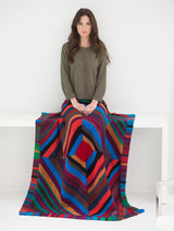 Diagonal Blocks Afghan image 2 thumbnail