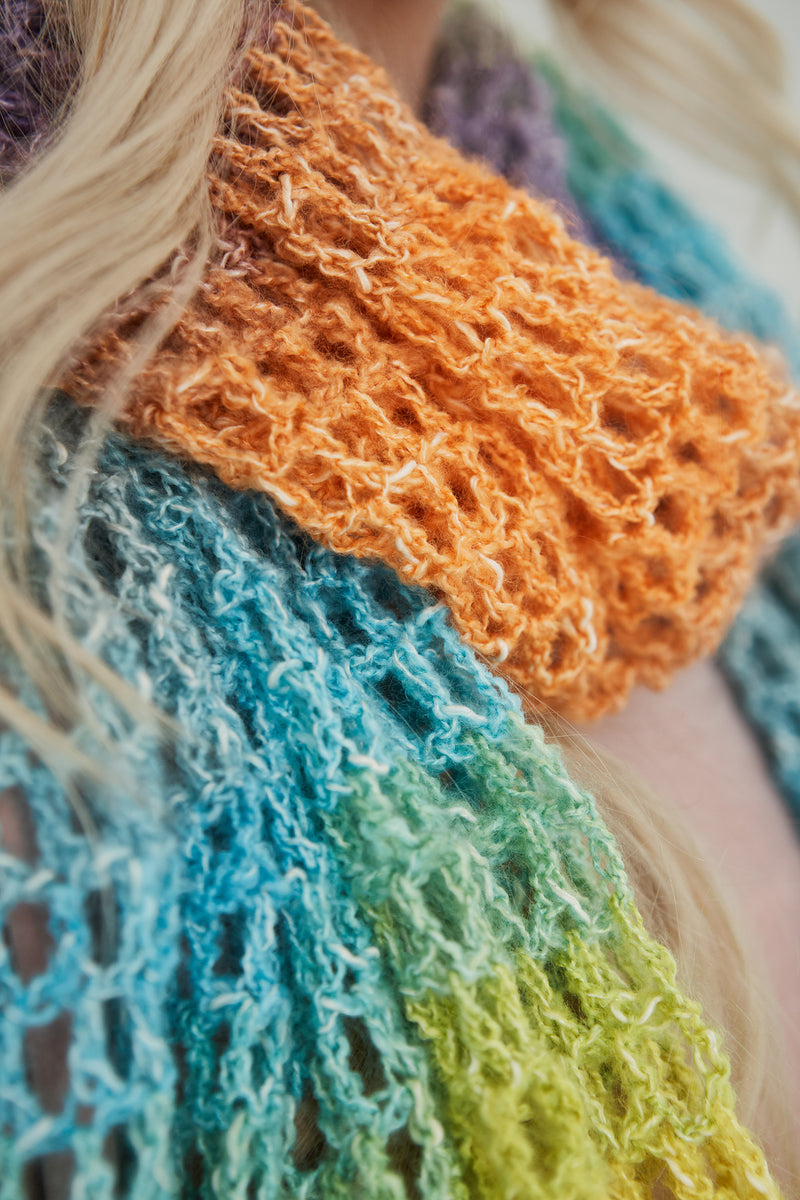 Openwork Shawl (Crochet) - Version 2