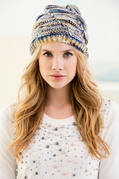 Nob Hill Hat (Knit) – Lion Brand Yarn