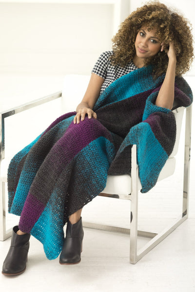 5 Ball Afghan (Crochet) – Lion Brand Yarn