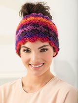 Tilted Squares Bun Hat - Version 1 image 2 thumbnail