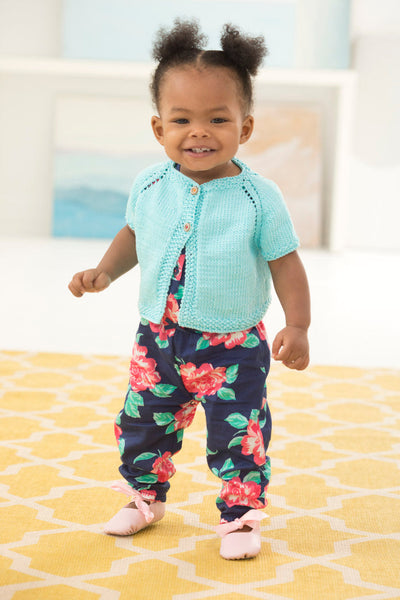 Top Down Girls Cardi (Knit) – Lion Brand Yarn