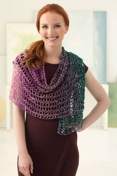 Sparkle Shawl (Crochet) - Version 1 – Lion Brand Yarn