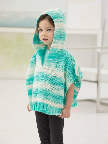 Easy Layering Poncho (Crochet) – Lion Brand Yarn