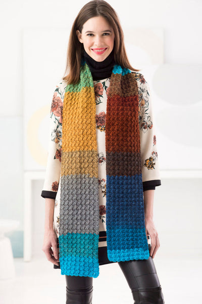 One Ball Scarf (Crochet) – Lion Brand Yarn