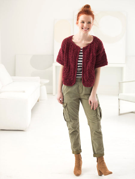 Chatsworth Jacket (Crochet) – Lion Brand Yarn
