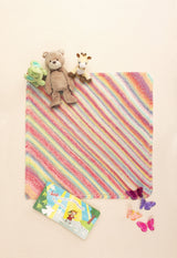 Simple Diagonal Baby Afghan image 2 thumbnail