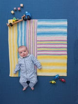 Right Angles Baby Afghan (Knit) thumbnail
