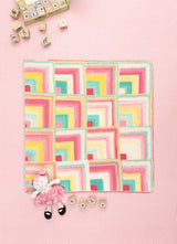 Mitered Squares Baby Afghan image 2 thumbnail