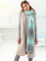 Eyelet Furrow Shawl - Version 2 image 2 thumbnail